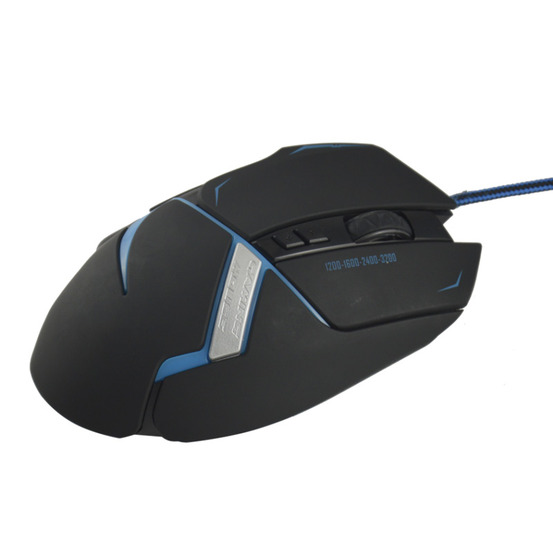 Ergonomic Gaming Mouse with Adjustable DPI
