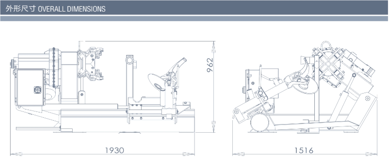 Garage used truck tyre changer machine - Image 2