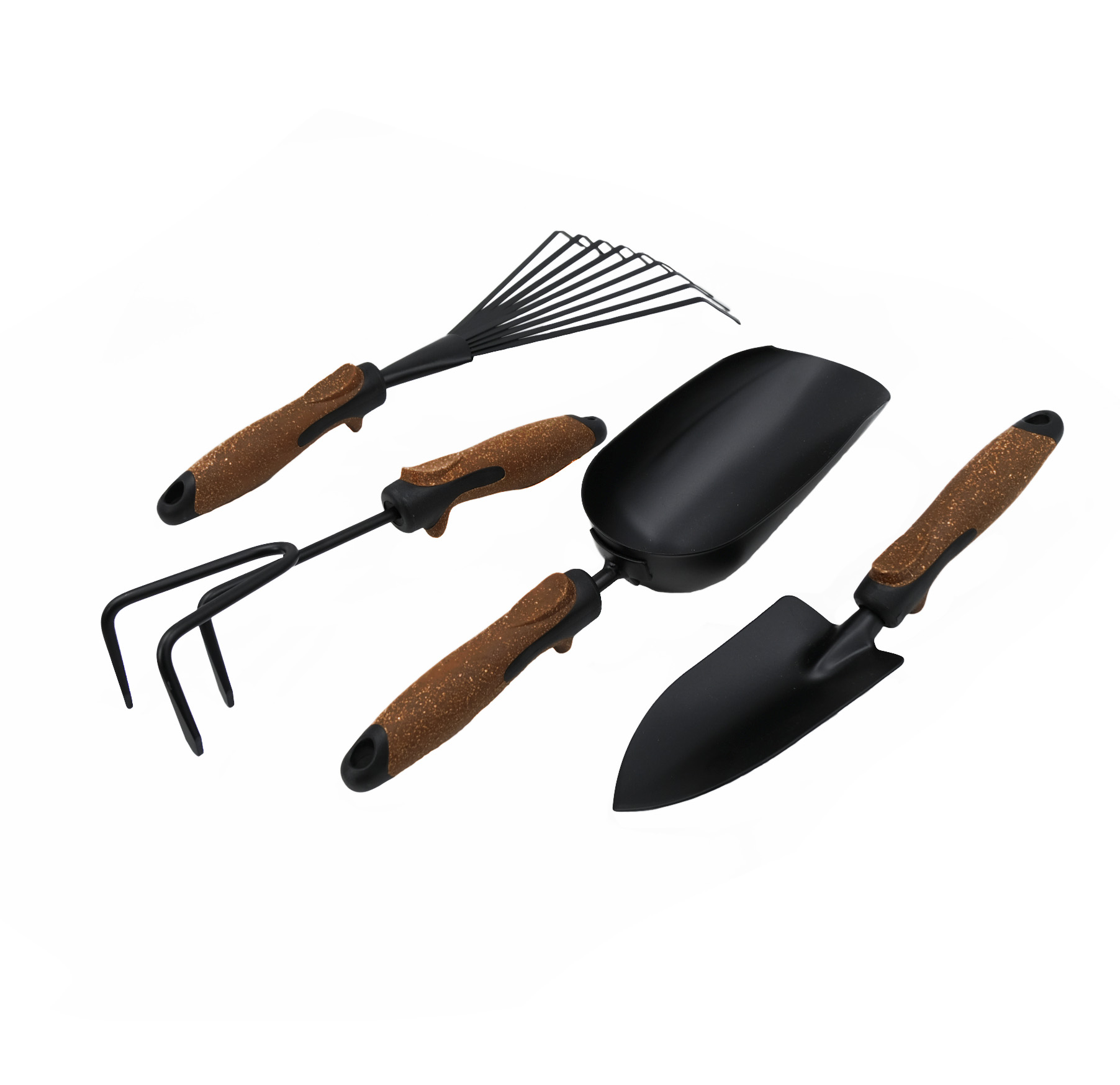 4-Piece Garden Tool Set with Cork Handles