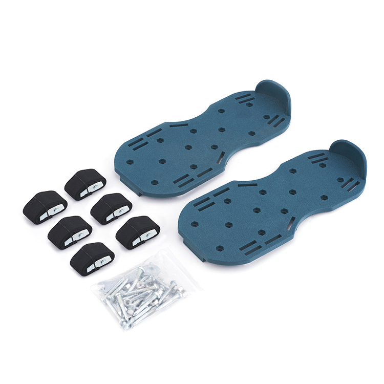 garden tools thirteen 45 mm (2") spikes per sandal manual lawn aerators shoes - Image 2