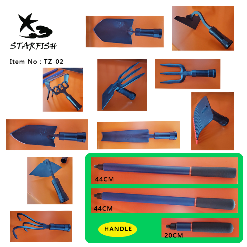 Garden Tool Set with Fiberglass Handle