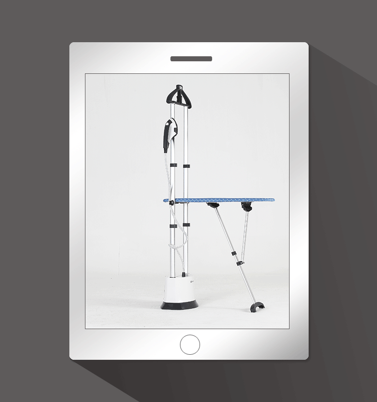 Professional Garment Steamer with Adjustable Ironing Board