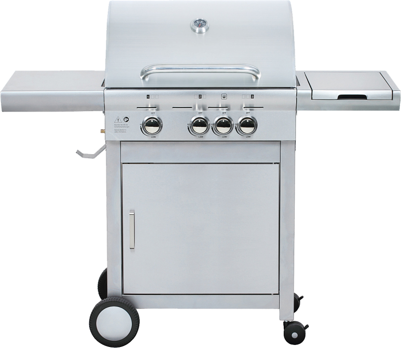 Outdoor Gas Grill with Burners