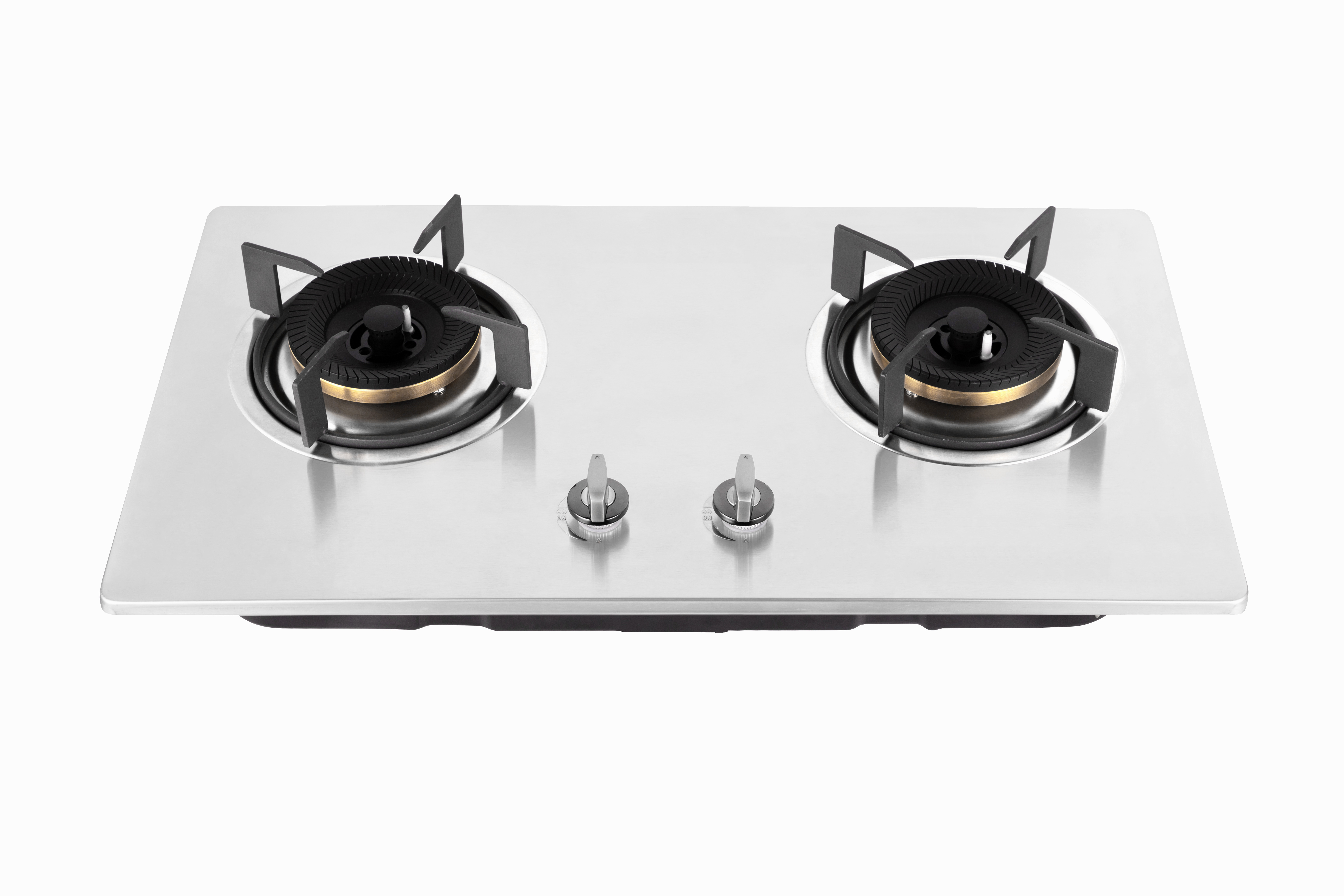 Two-Burner Built-In Gas Hob with Flame Failure Device
