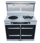 Freestanding Gas and Electric Range with Double Oven