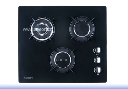 Triple and Rapid Burner Gas Hob