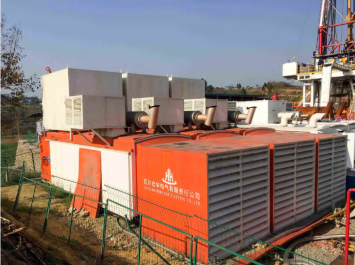 Drilling Rig Gas Power Station
