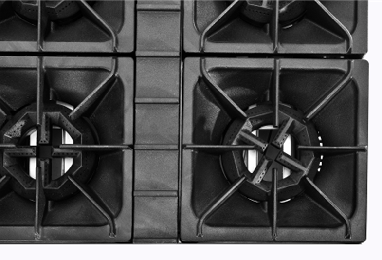 Commercial Gas Range with Oven