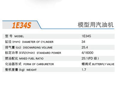25.4cc Gasoline Engine for Model Vehicles