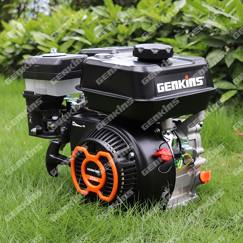 gasoline engine GK225-V 5.3Kw/3600rpm 8hp recoil start - Image 3