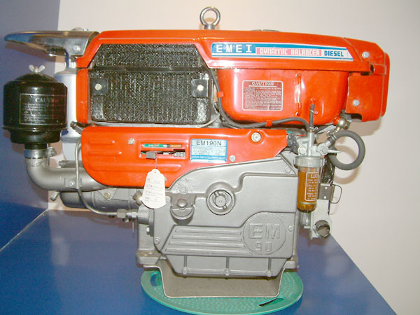 Single-Cylinder Air-Cooled Diesel Engine