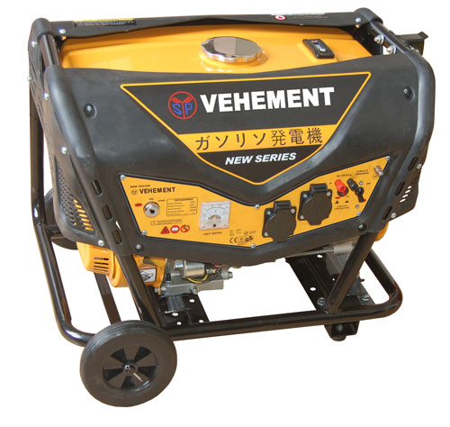 Gasoline Generator for Electric Power Transmission