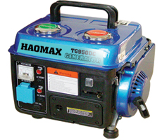 Portable Gasoline Generator with AC and DC Outlets