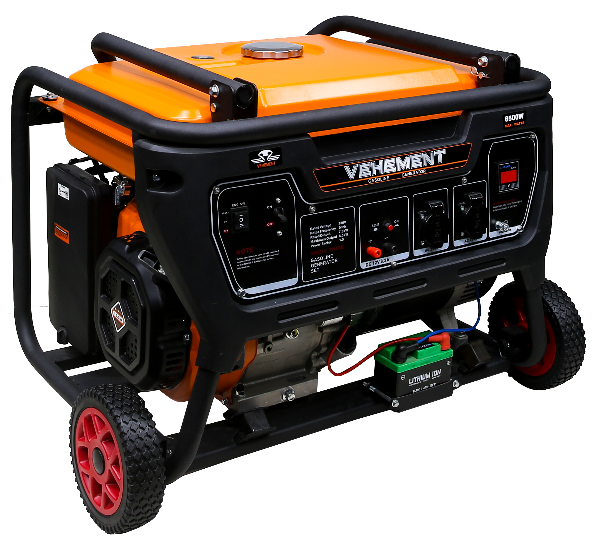 7.5kW Single-Phase Gasoline Generator