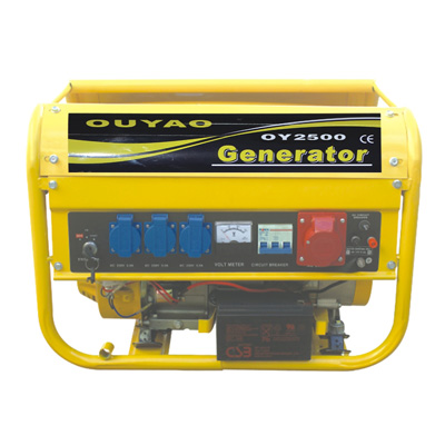 Portable Gasoline Generator Set with Key Start