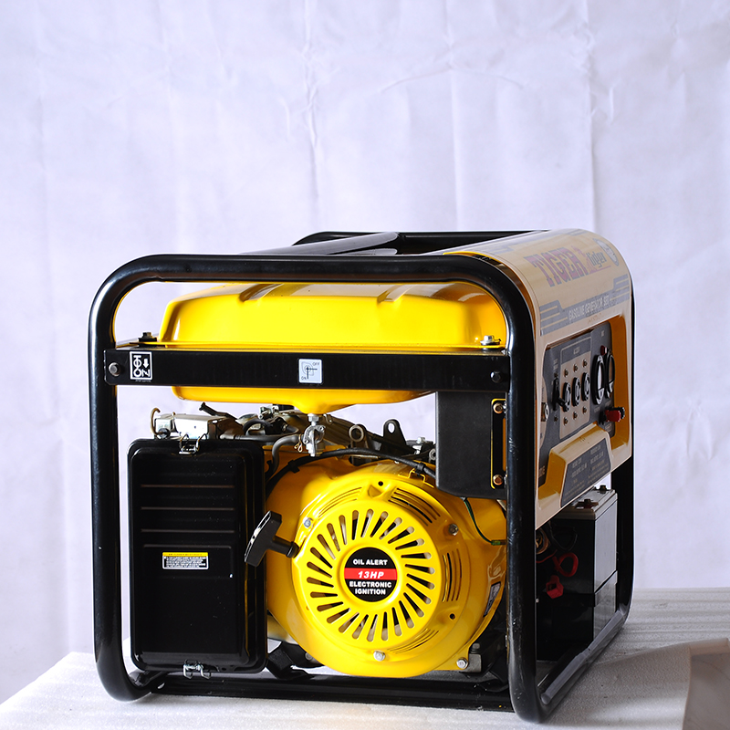Portable Gasoline Generator Set, 5.5kW Max Output