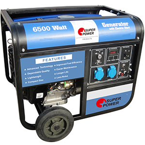 4.8kW Gasoline Generator with Electric Start