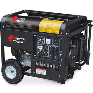 6.5kW Portable Gasoline Generator with Electric Start