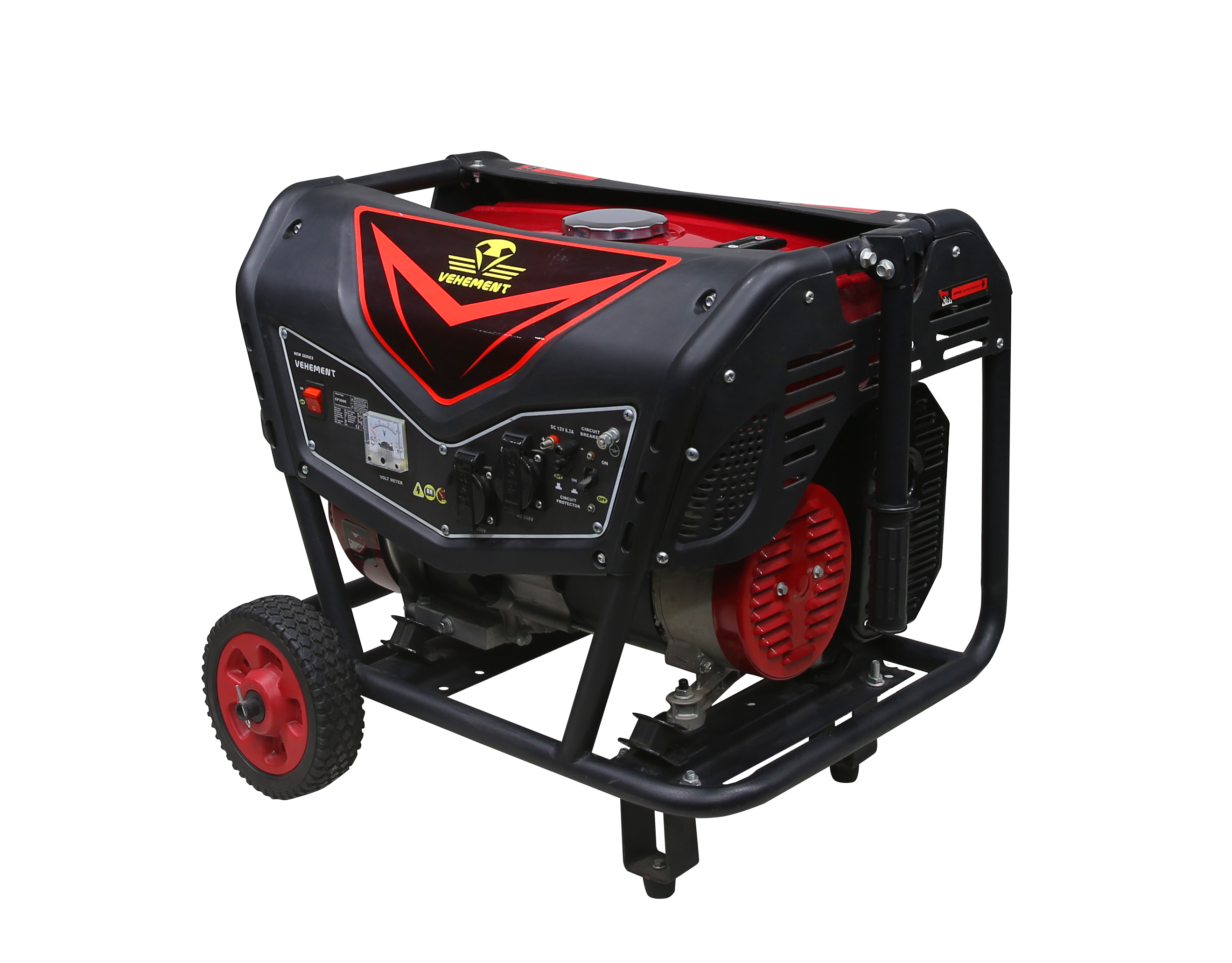 Portable Gasoline Generator with 230V AC and 12V DC Output