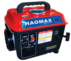 Portable Gasoline Generator with AC and DC Outputs