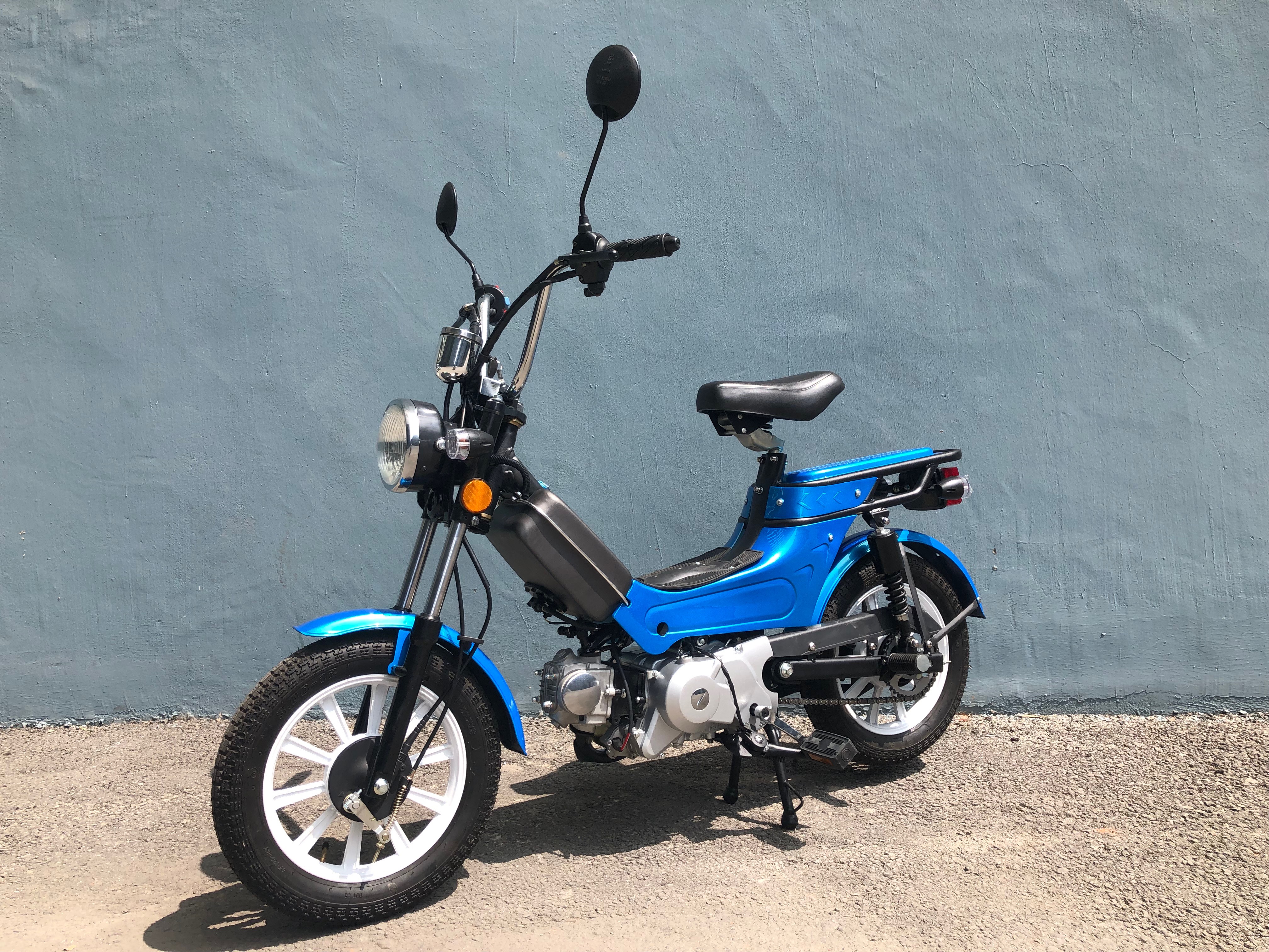 Gasoline Mini Moped Bike - Image 3