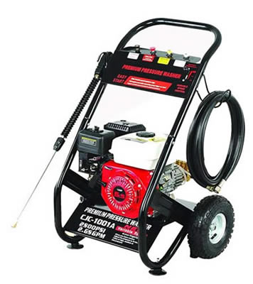 Gasoline Powered 2500 PSI Pressure Washer