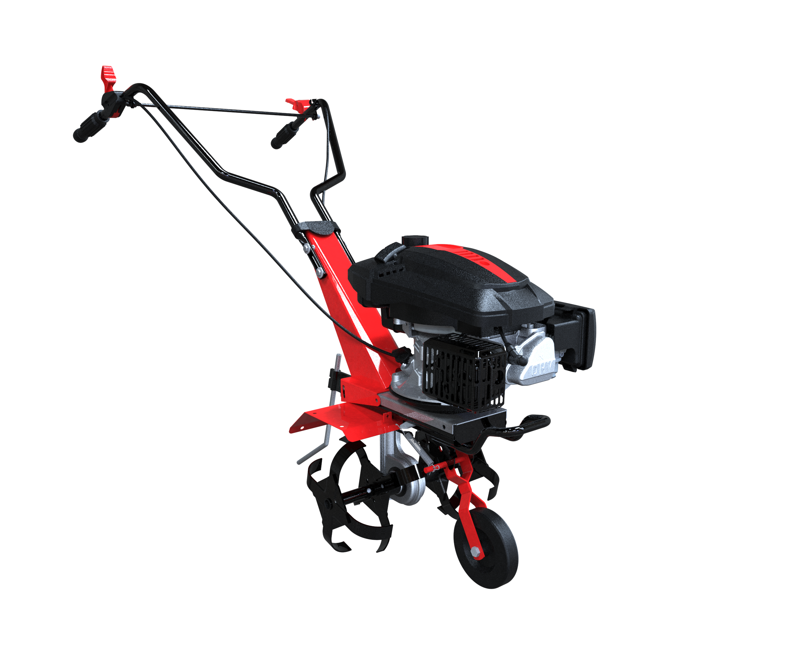 Gasoline Powered Rotary Tiller