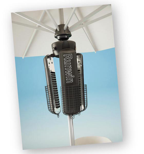 Gazebo-Mounted Infrared Heater