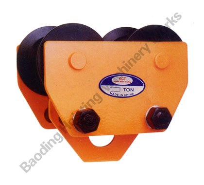 Plain Trolley for Hoisting Equipment