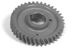 Steel Alloy Gear with Hardened Teeth