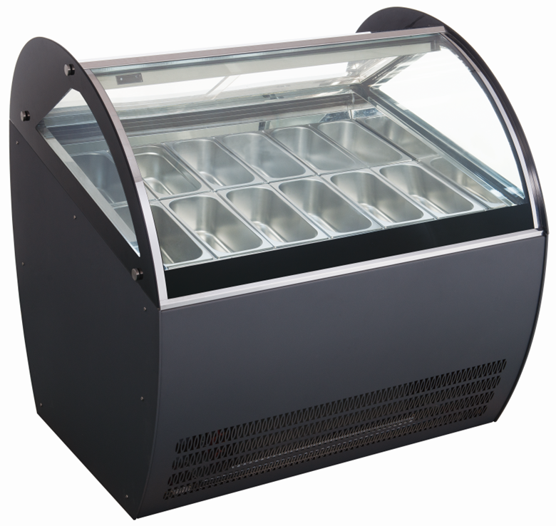 Gelato Showcase Commercial Refrigerator Cake Chiller Freezer Cabinet Equipment - Image 3