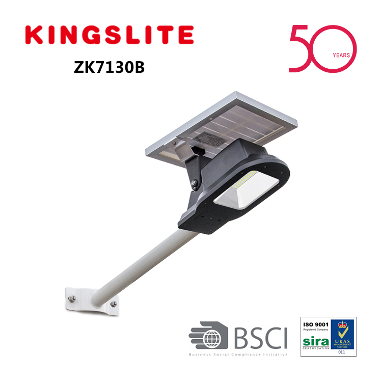 Gemstone super bright 6W solar street/garden light with LIFEPO4  ZK7130B - Image 2