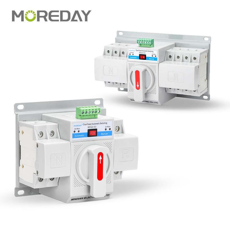 Generator ATS ATS Controller dual Power Changeover Automatic Transfer Switch 400A - Image 2