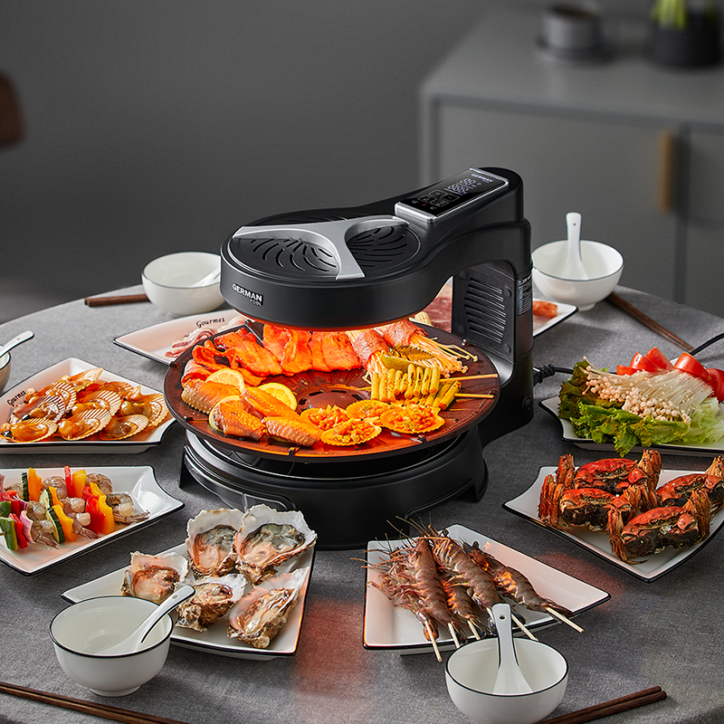 Indoor Smokeless Light Wave Grill