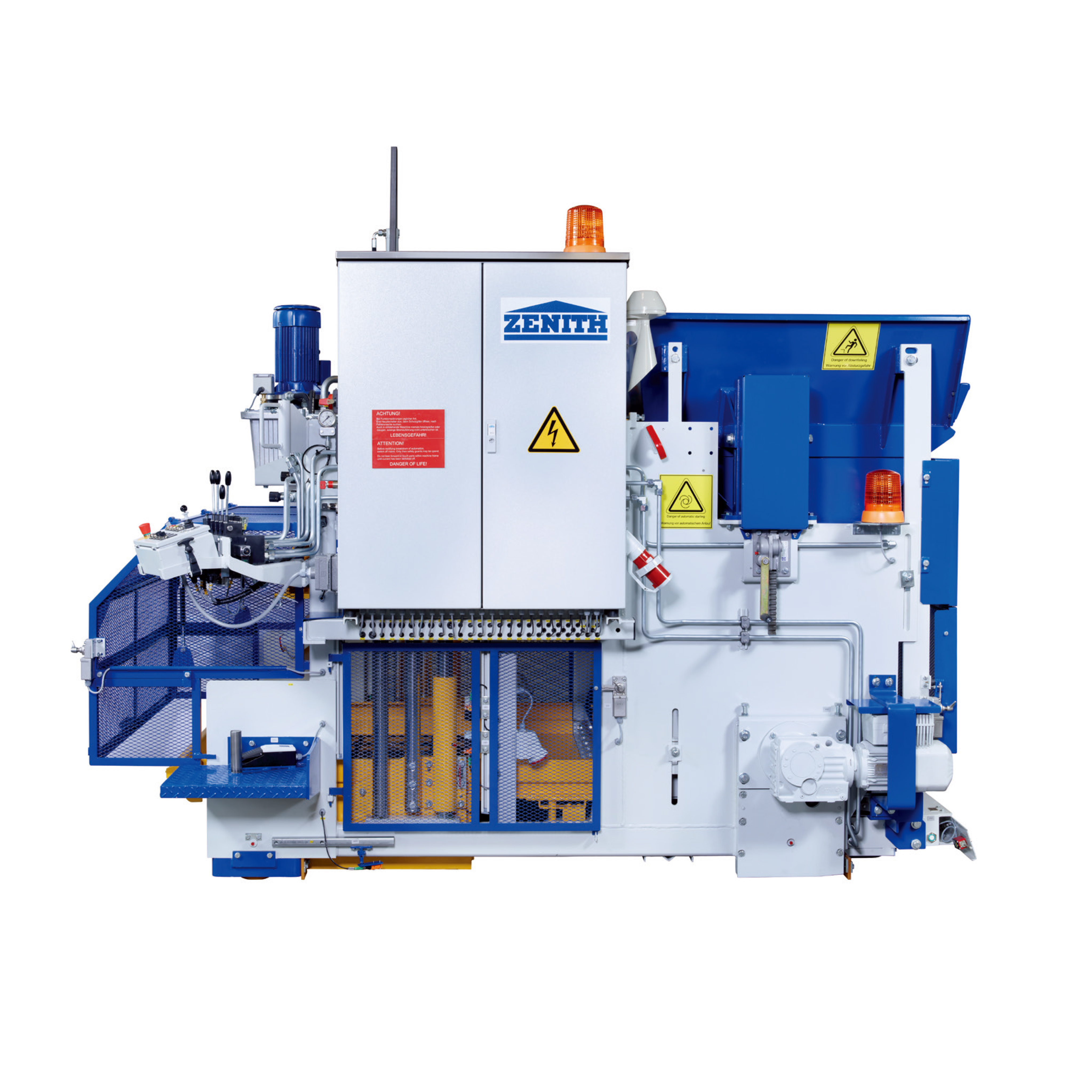Automatic Concrete Block Making Machine