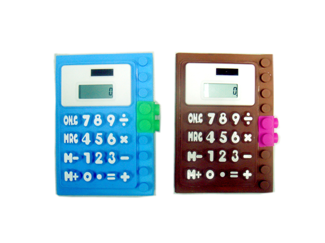 Novelty Building Block Calculator Set