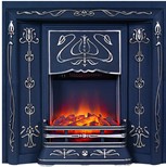 Decorative Electric Fireplace with Simulated Flame