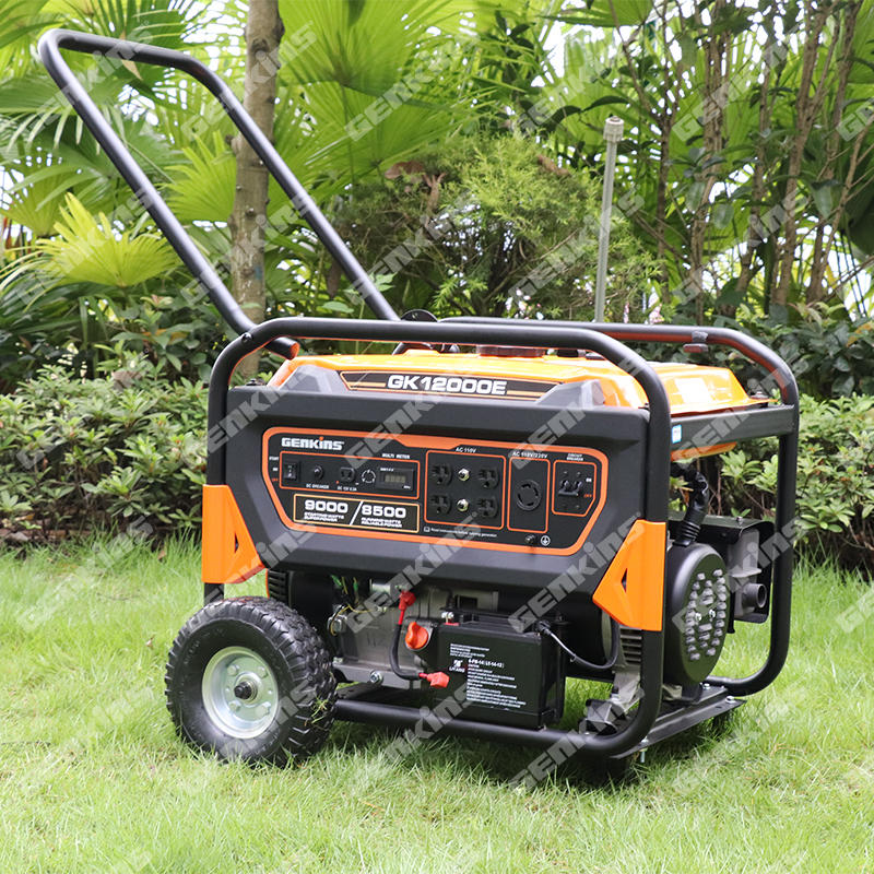 GK12000E Gasoline / petrol generator Rated power:8.5KW Max power:9.0KW E-start - Image 3
