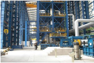 Industrial Steel Processing Line