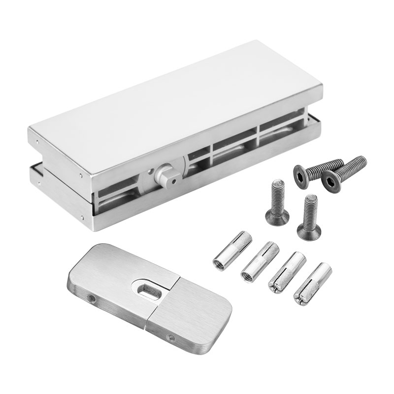 CNC Machined Glass Door Floor Spring Patch Fitting