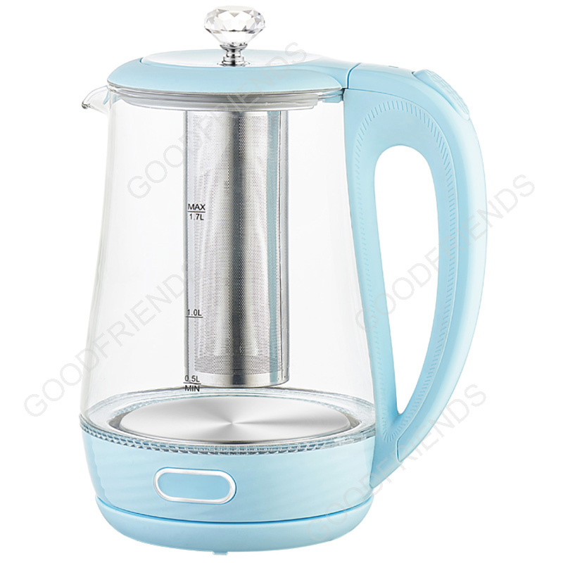 Electric Glass Kettle with Infuser