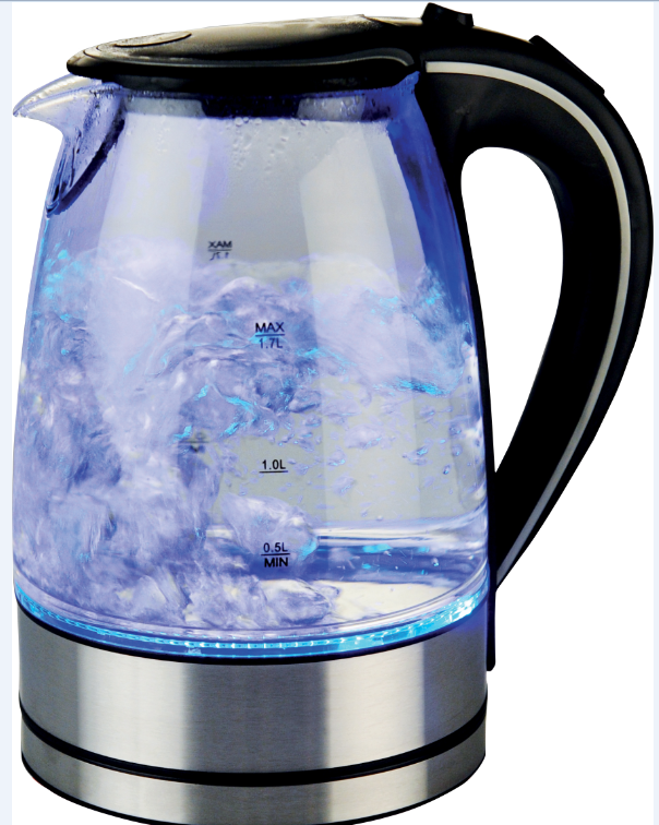 1.7 Liter Borosilicate Glass Electric Kettle