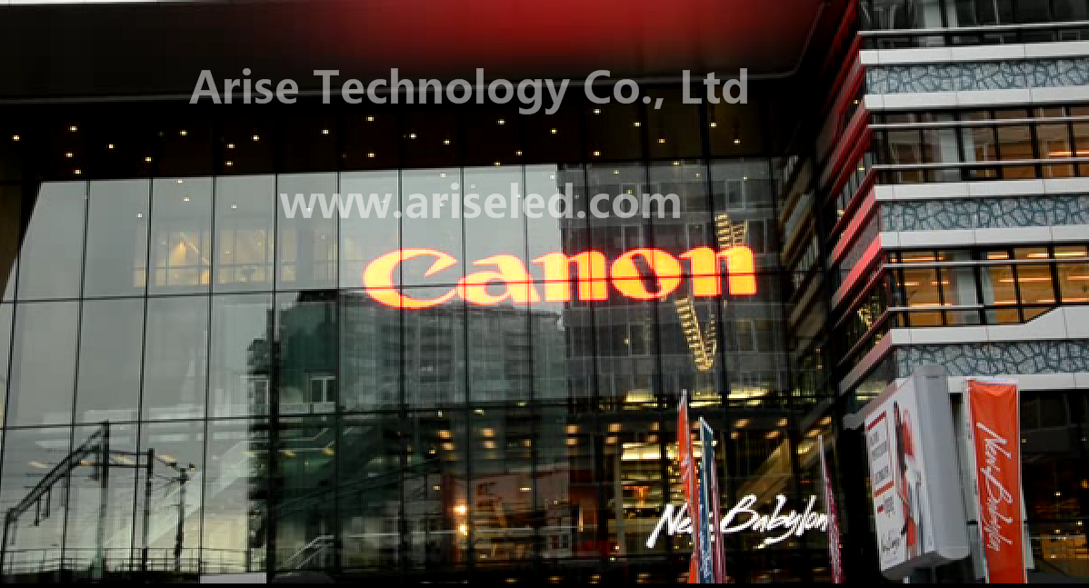 Transparent LED Display for Glass Walls