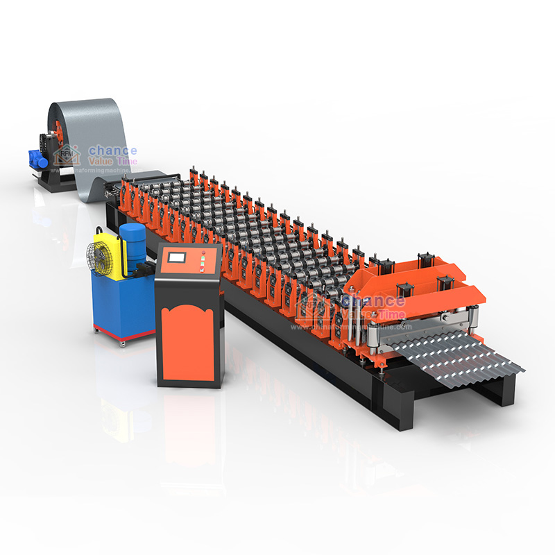 glazed roof tile roll forming machine - Image 2
