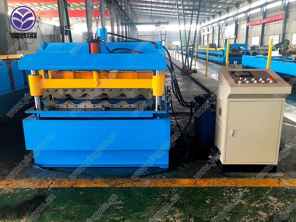 glazed tile roof sheet roll forming machine 02 - Image 3