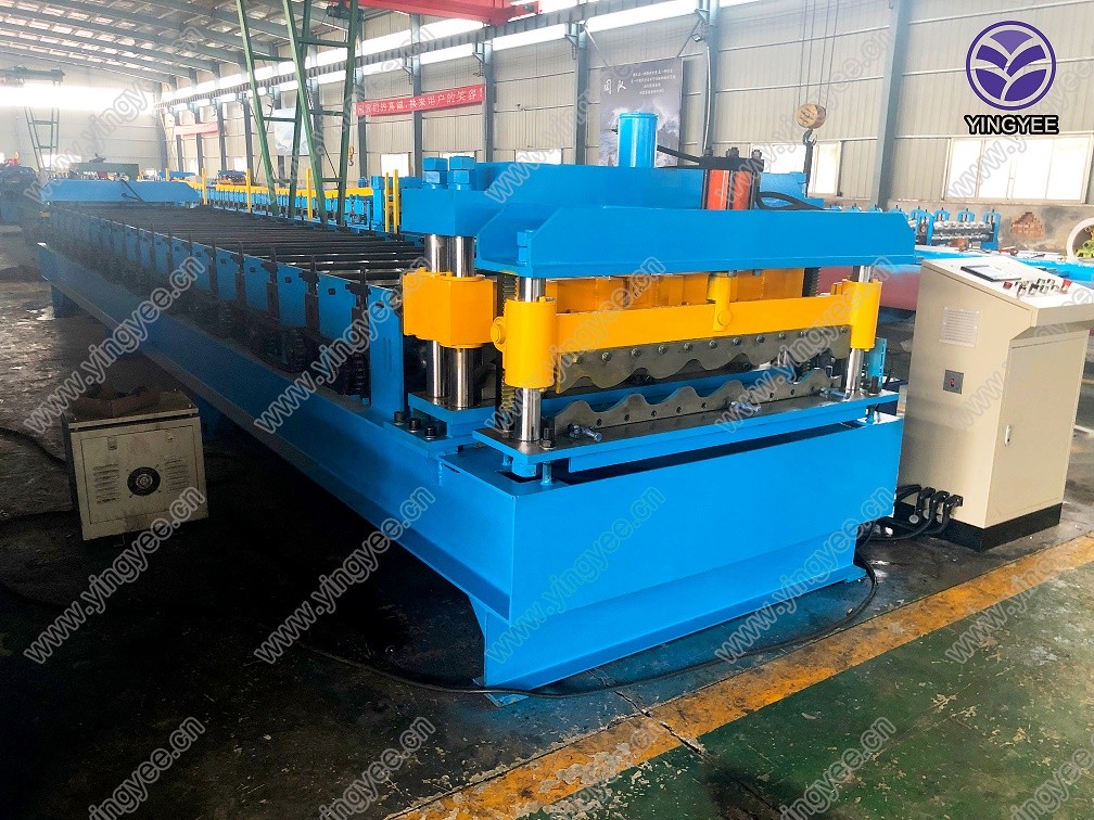 glazed tile roof sheet roll forming machine 02 - Image 2