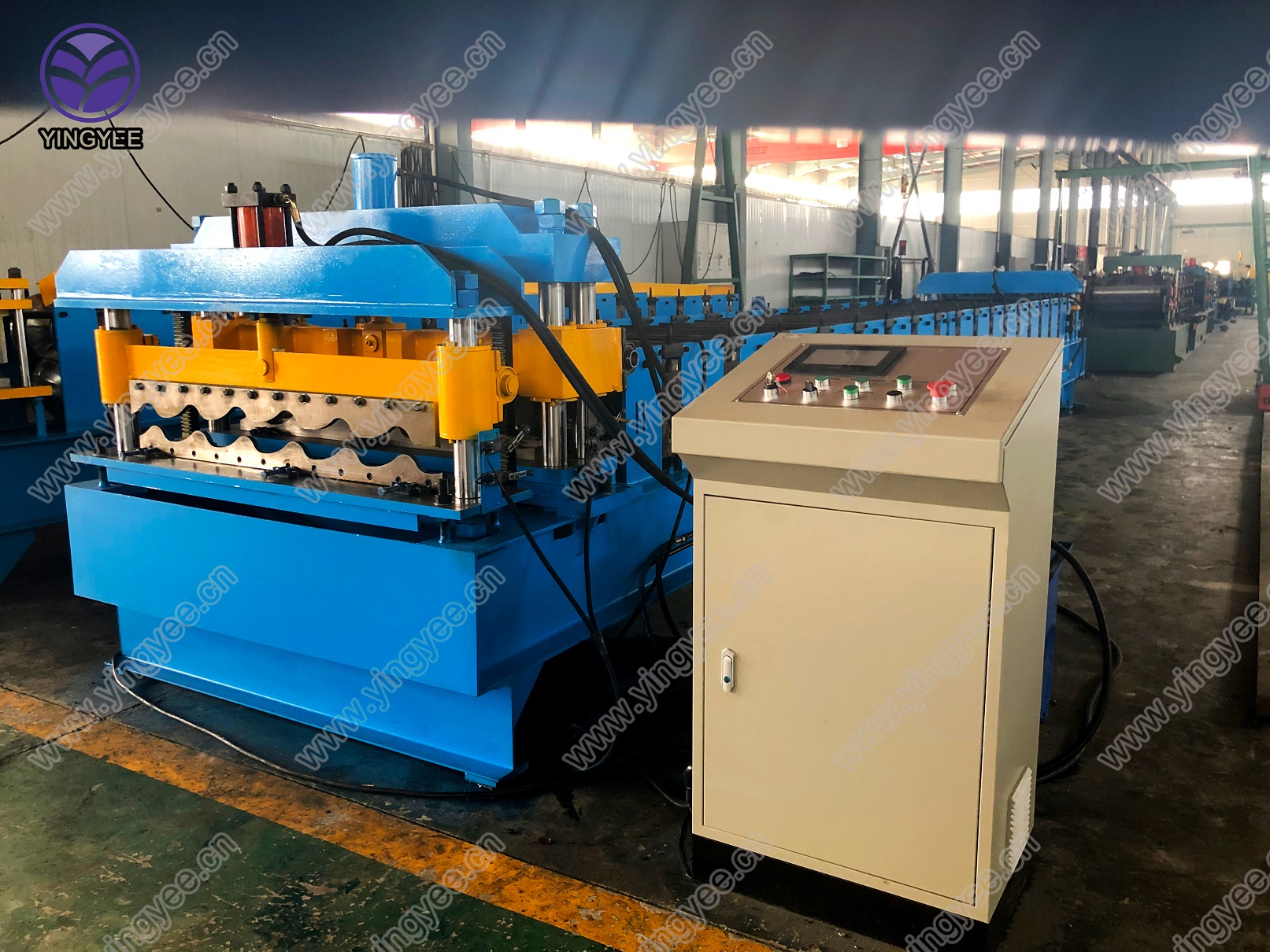 glazed tile roof sheet roll forming machine 02 - Image 3