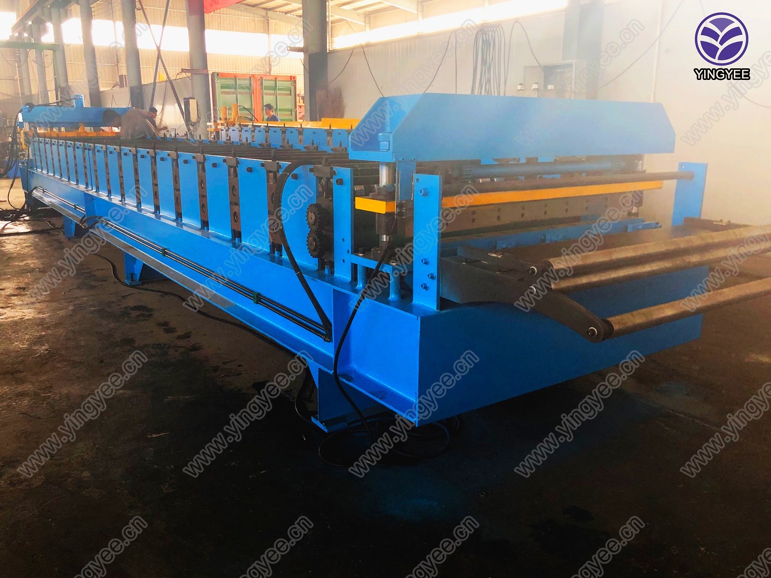 glazed tile roof sheet roll forming machine 02 - Image 2