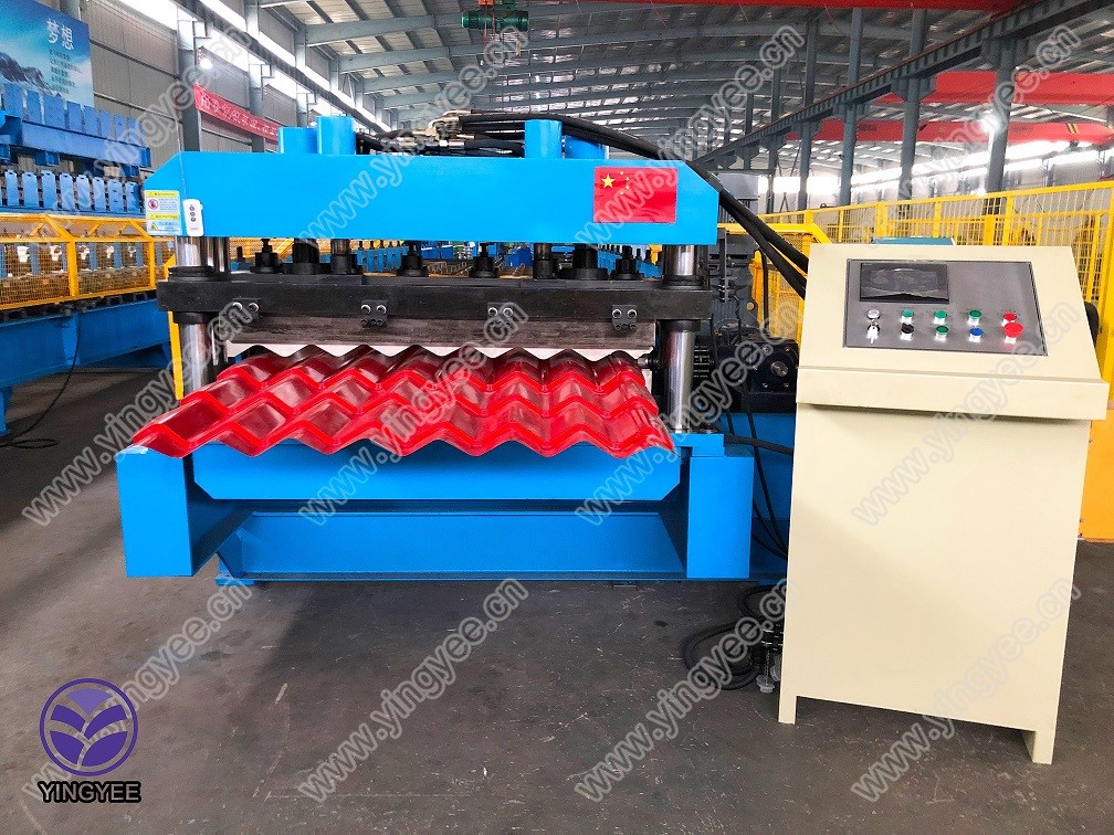 glazed tile roof sheet roll forming machine - Image 3