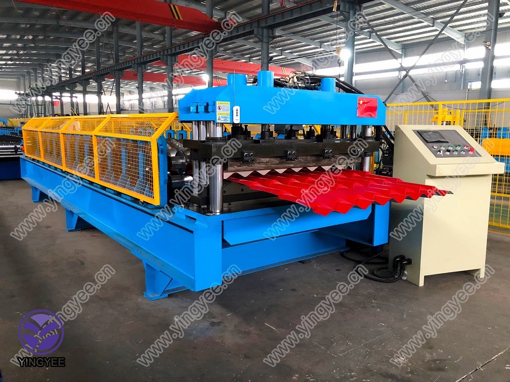 glazed tile roof sheet roll forming machine - Image 2
